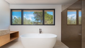 Resa Estates Ibiza for sale newbuilt villa Roca Llisa luxury elevator bathroom 2.jpg